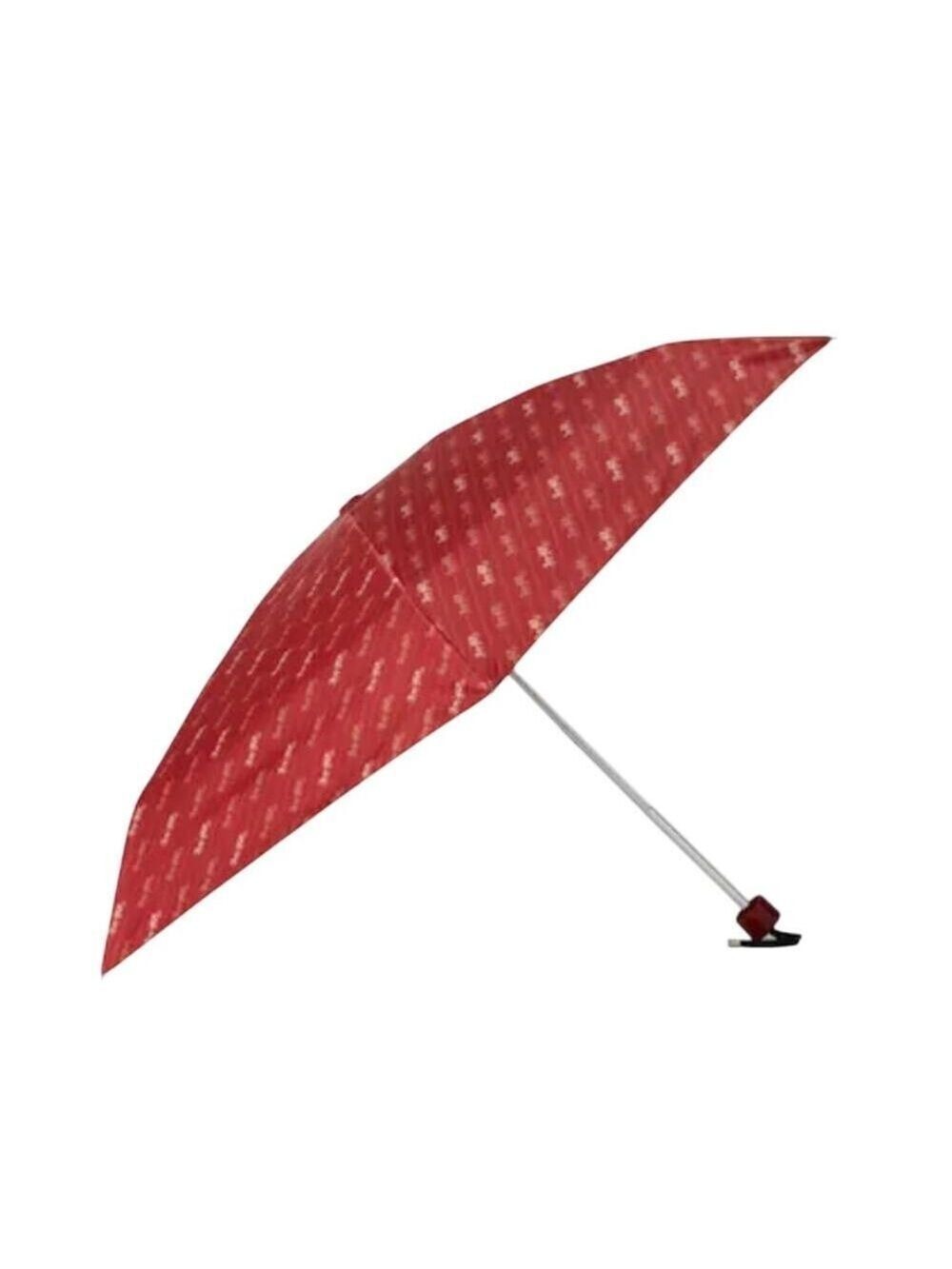 COACH MINI UMBRELLA BRIGHT RED HORSE & CARRIAGE PRINT UV PROTECTION